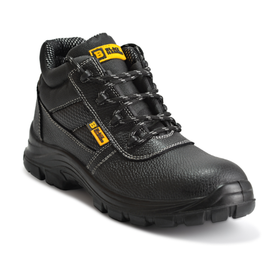 Anti Static Rated Safety Work Footwear Boots and Shoes – Black Hammer