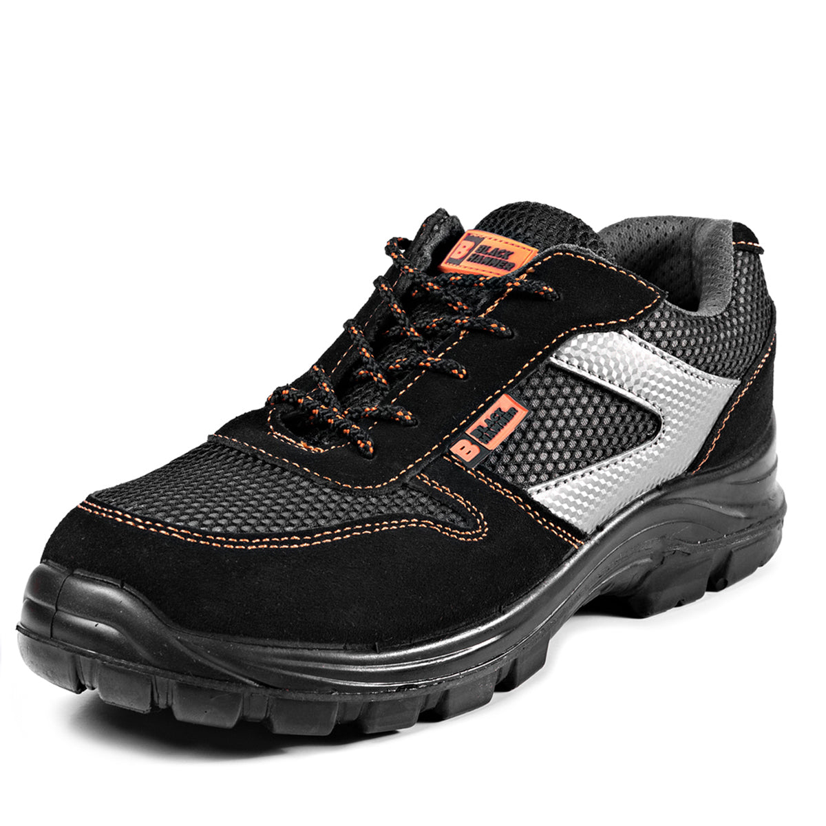 Wide fit store lightweight safety trainers