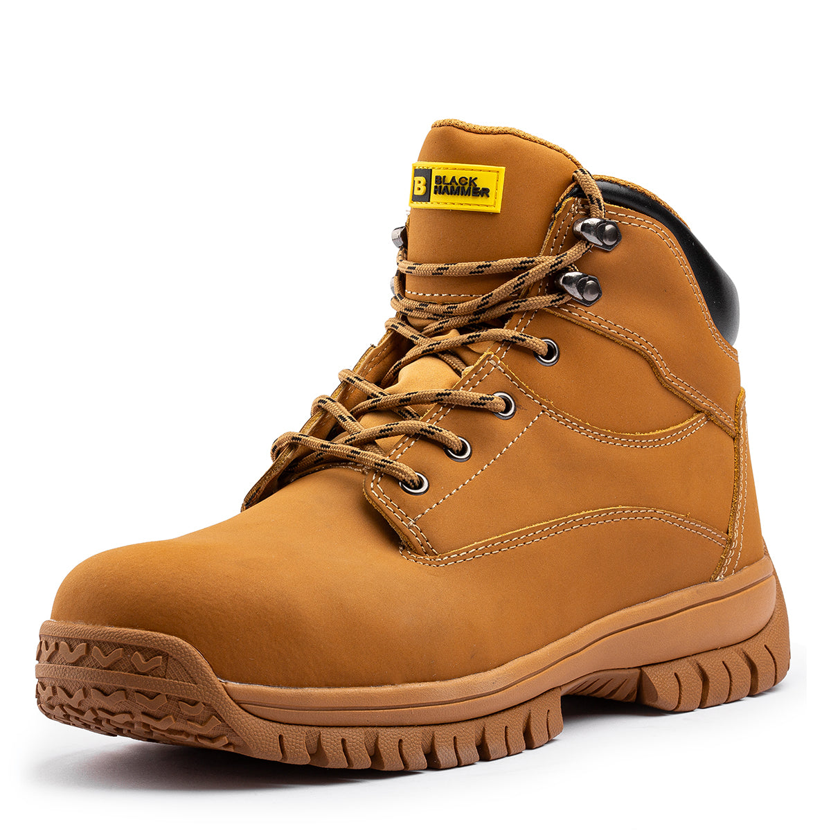 B width steel toe work boots best sale