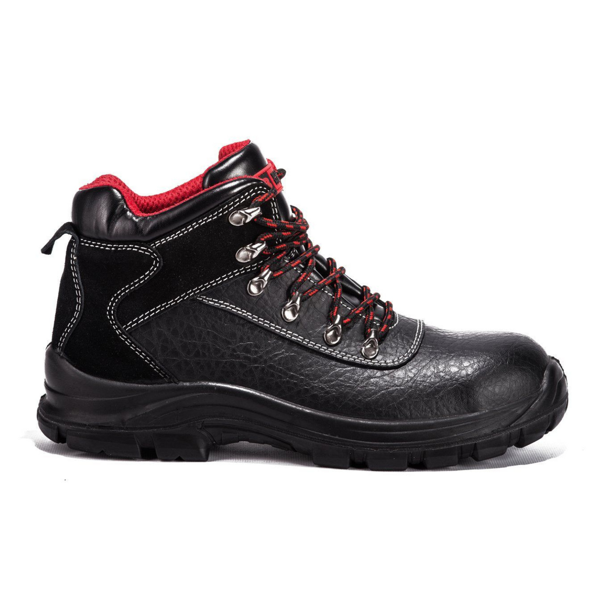 Mens Waterproof Safety Boots With Steel Midsole Wide Fit | Steel Toe Cap Work Shoes 7777