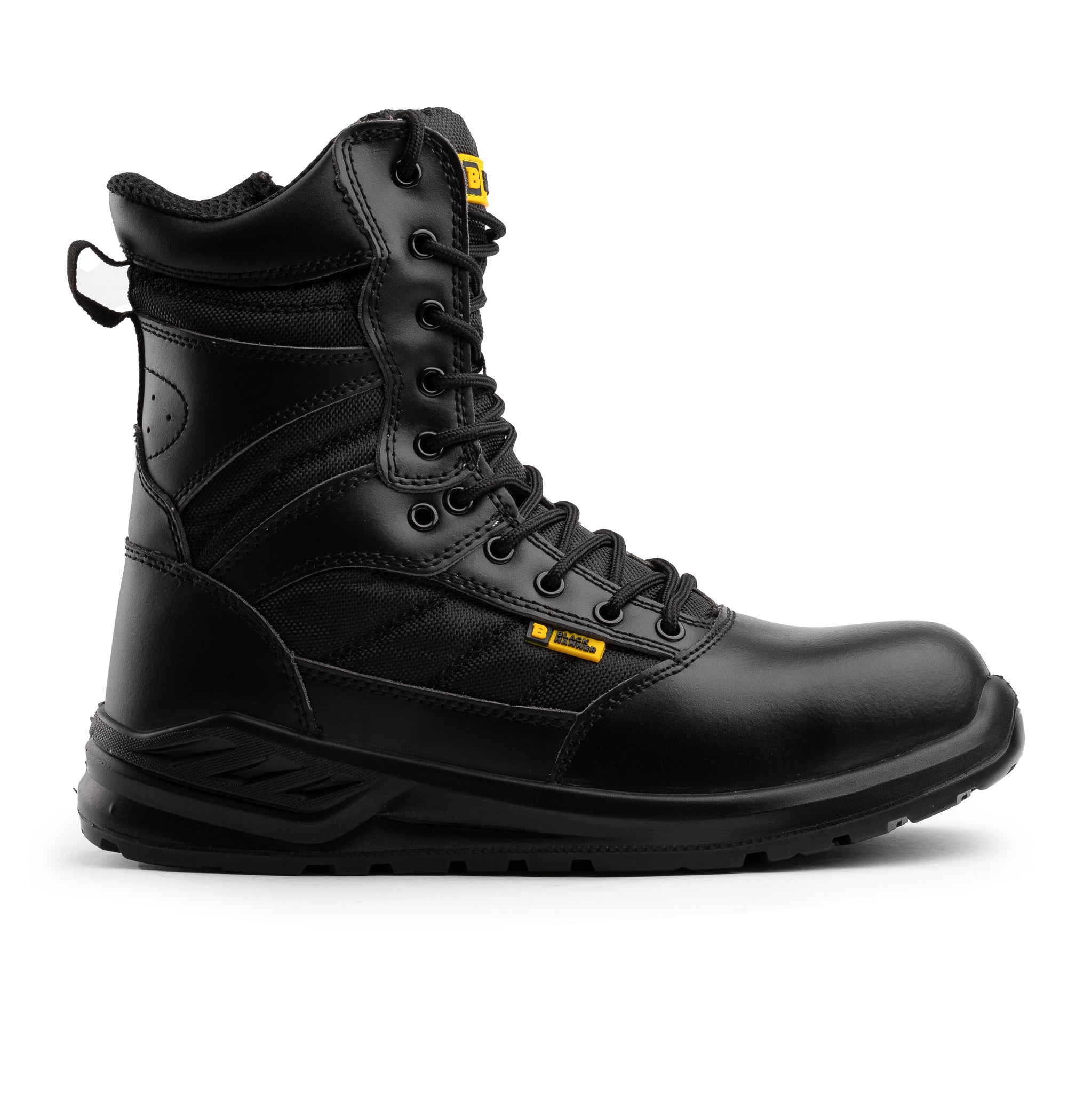 Military steel clearance toe work boots