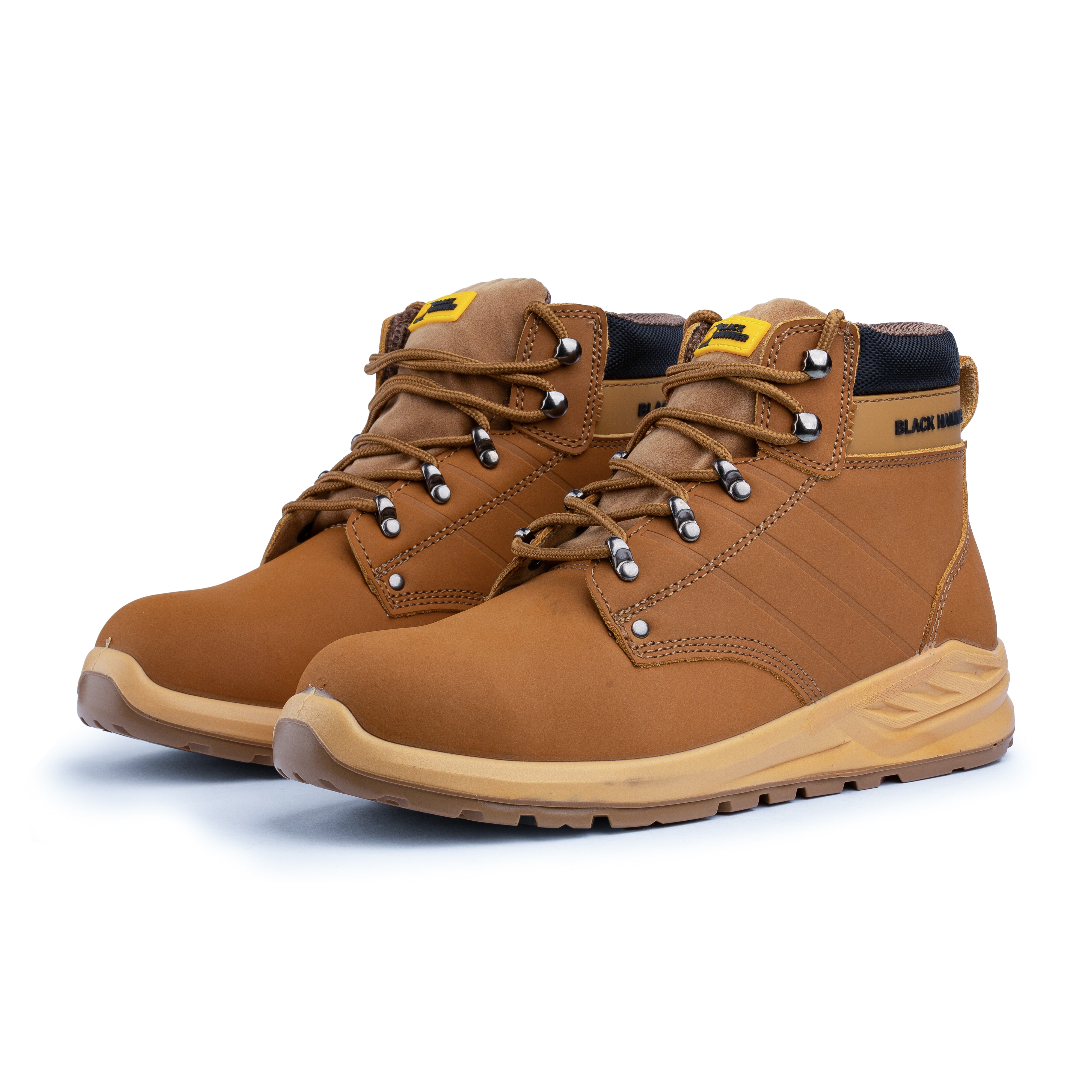 Tan steel toe store cap boots