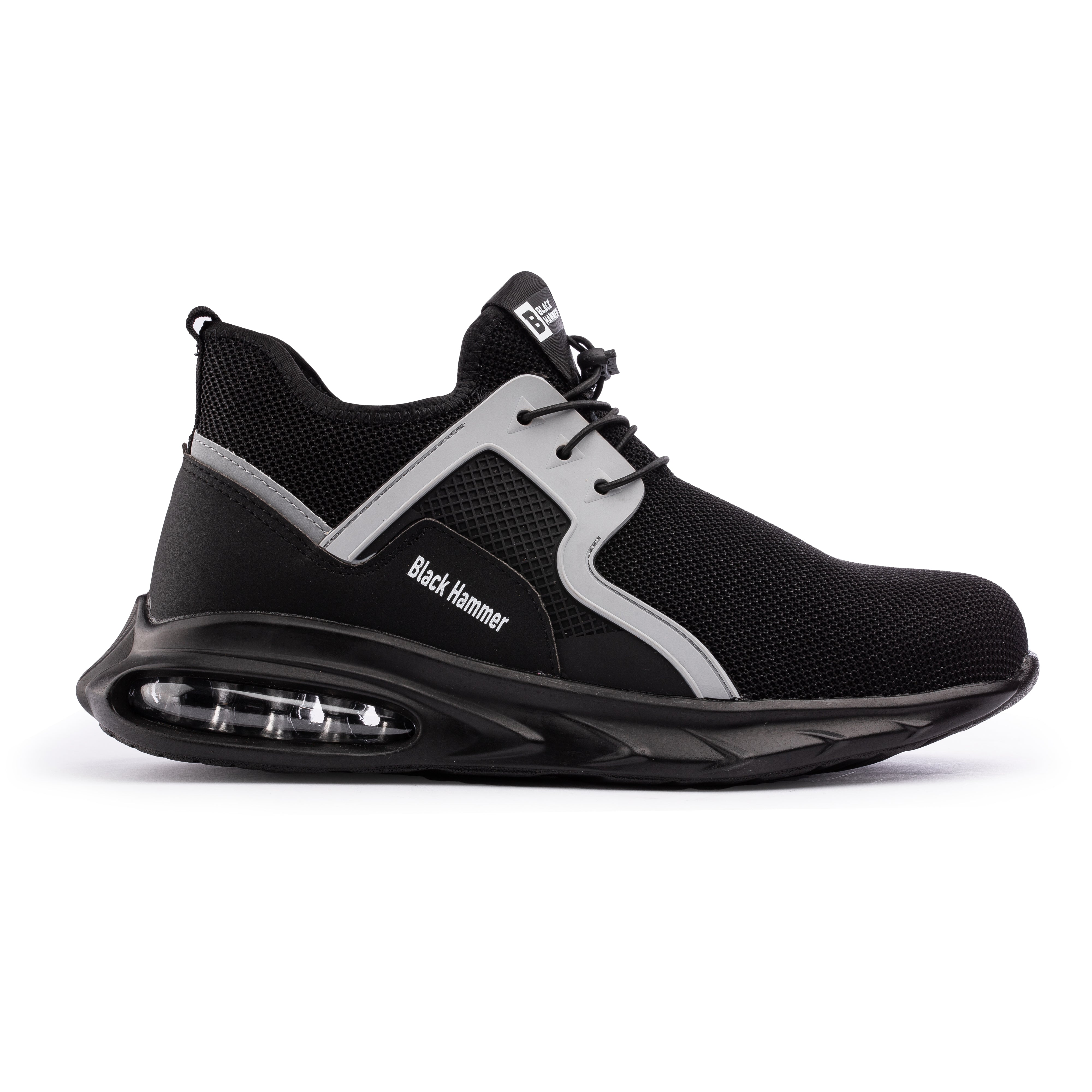 Mens black clearance non slip shoes