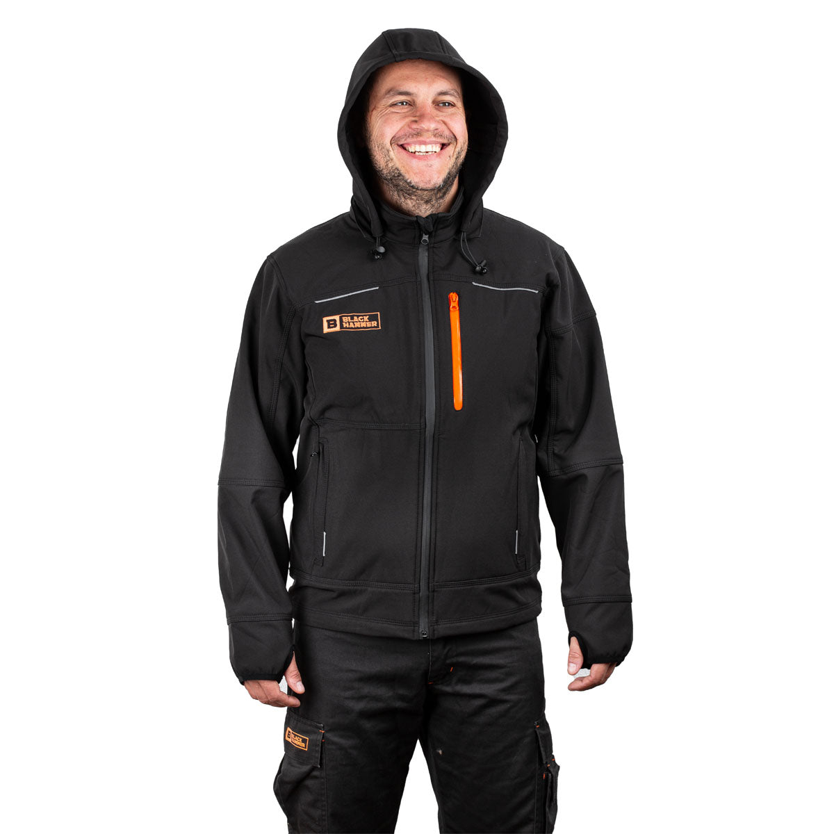 Rain jacket for work mens best sale