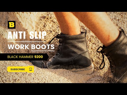 Anti slip cheap safety boots