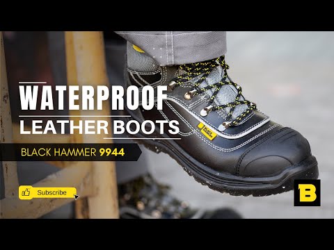 9944 Waterproof Safety Boots with Steel Toe Cap