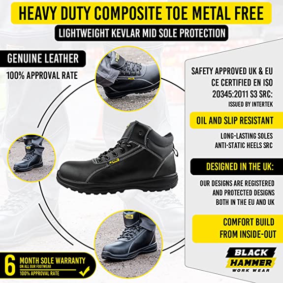 Fiberglass toe safety clearance shoes