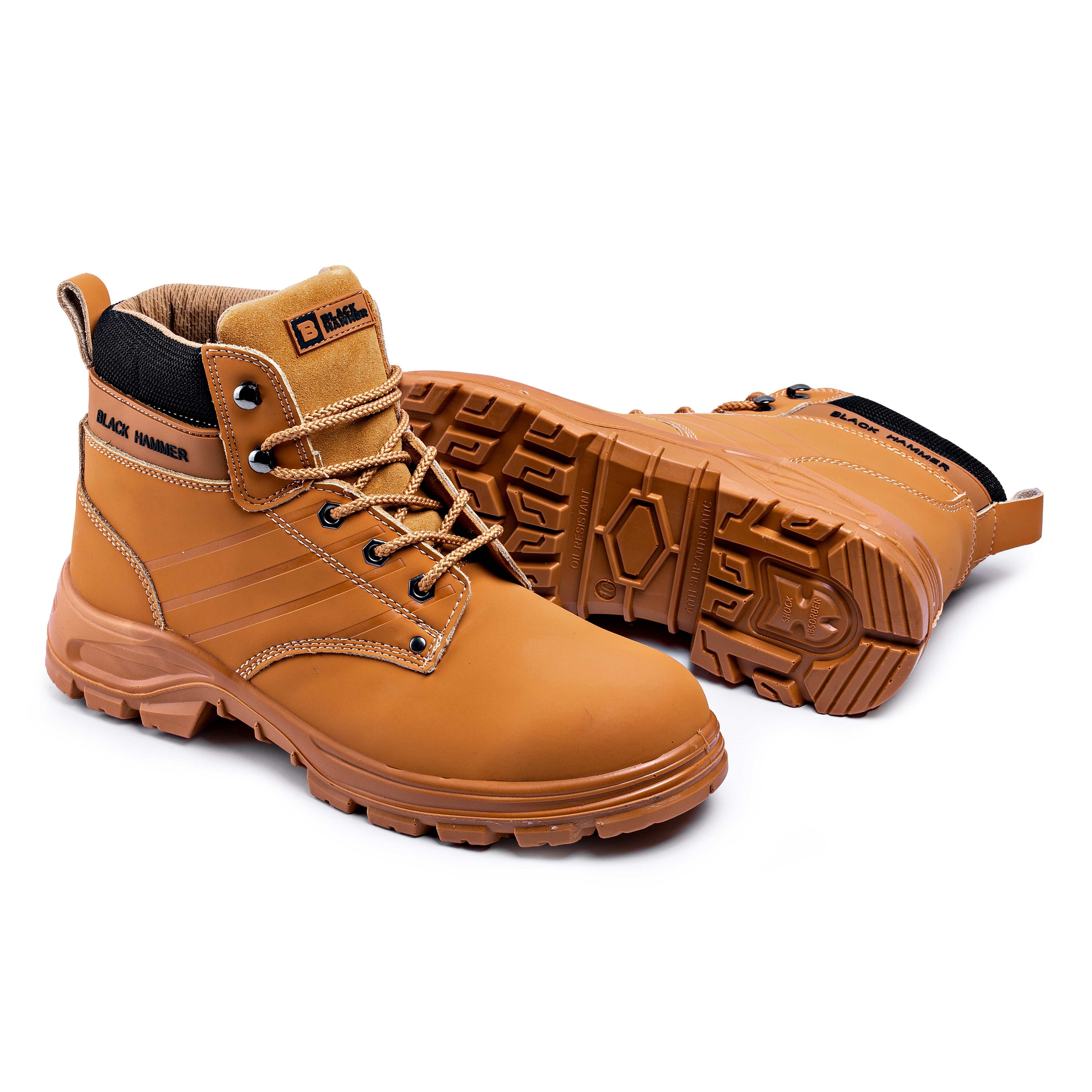 Tan best sale logger boots